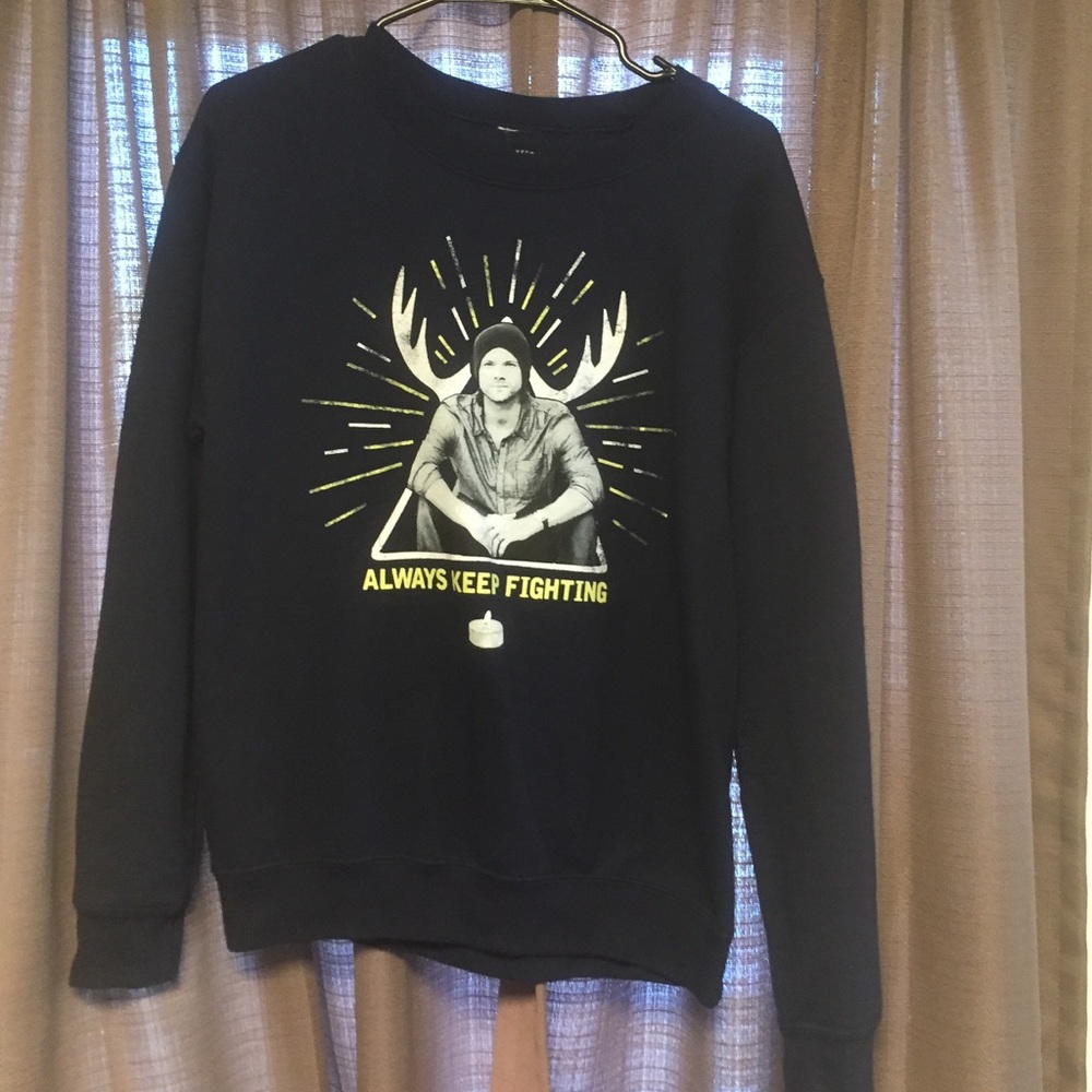 Always keep fighting crewneck sweater